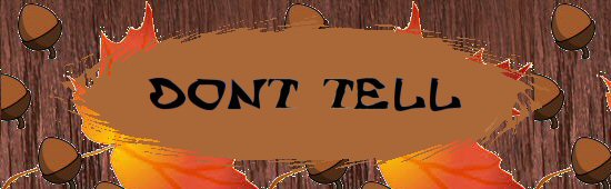 Don't Tell