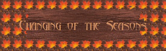 Changing of the Seasons